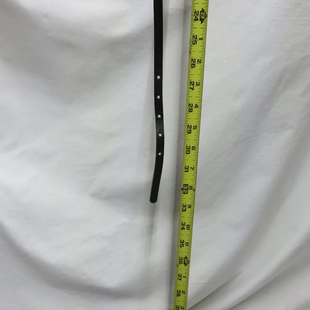 Women's Extra-Skinny Waist Belt with Bow and Gold Studs - Picture 11 of 11